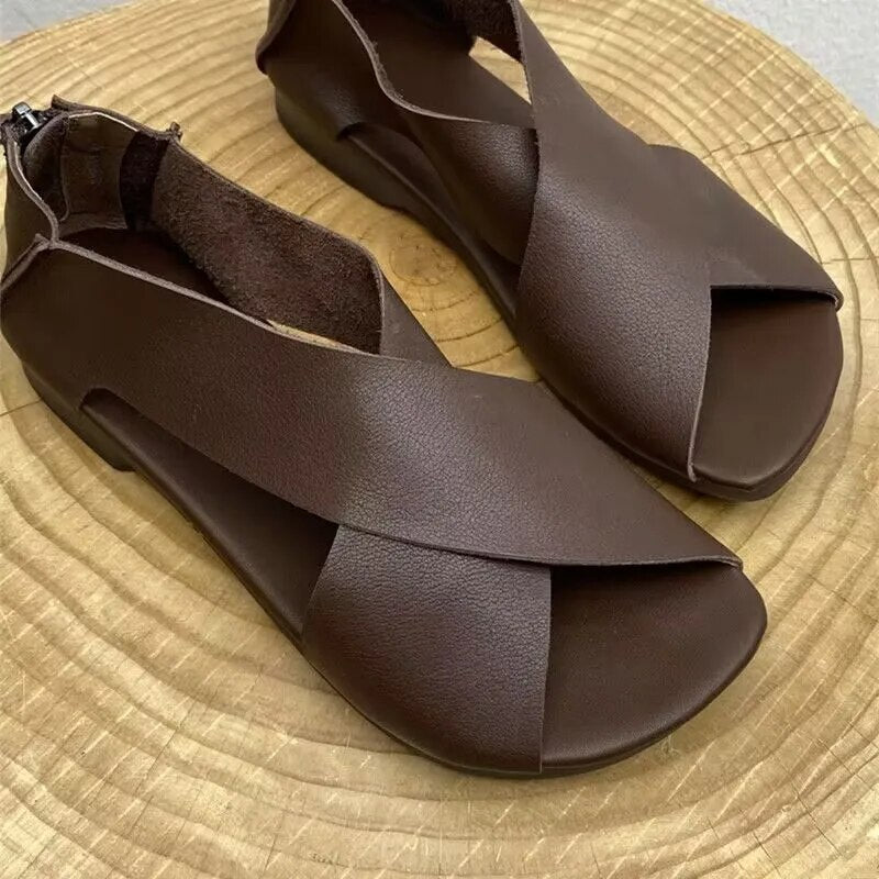 Coolen- Rutschfeste Leder Sandale für Damen & Herren