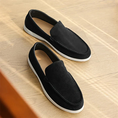 Suede Loafers