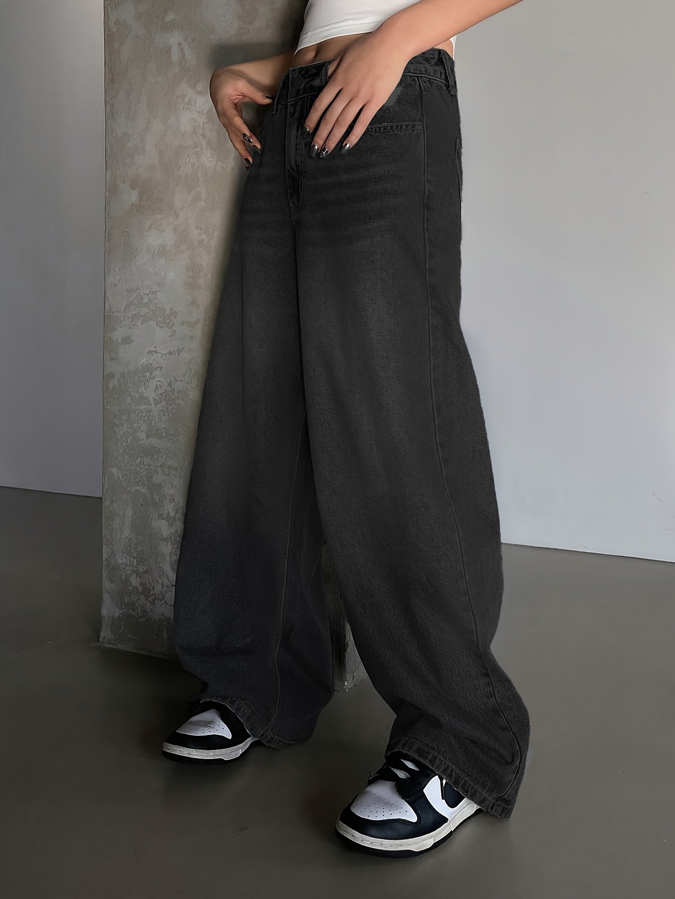 Baggy Jeans Damen | Weit Geschnitten Mit Hoher Taille