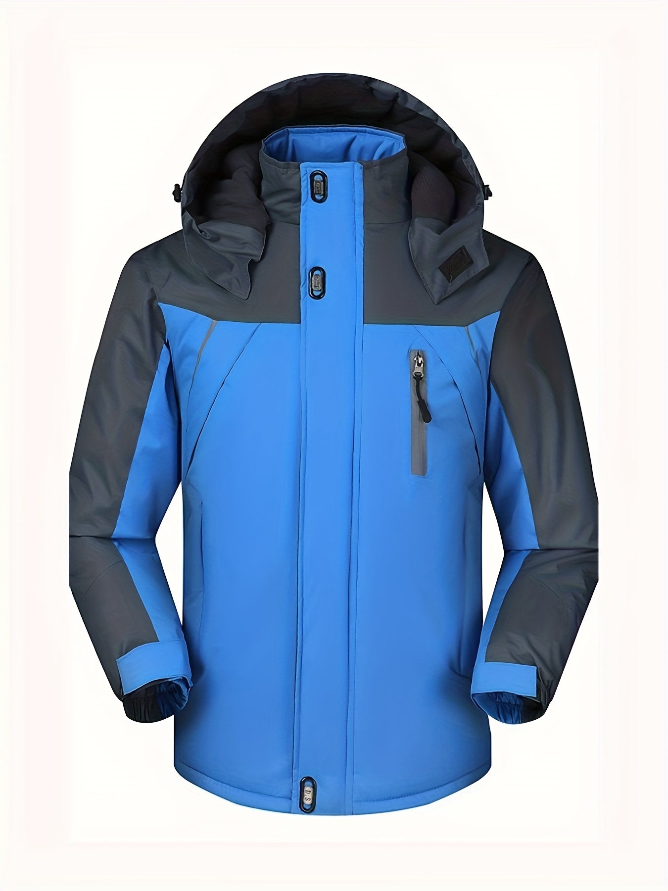 Warme Wasserabweisende Fleece Gefütterte Winterjacke Für Herren | Perfekt für Outdoor-Aktivitäten