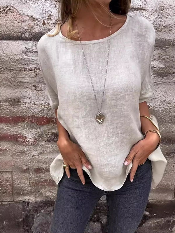 Casia™ | Minimalistisches, lockeres Top