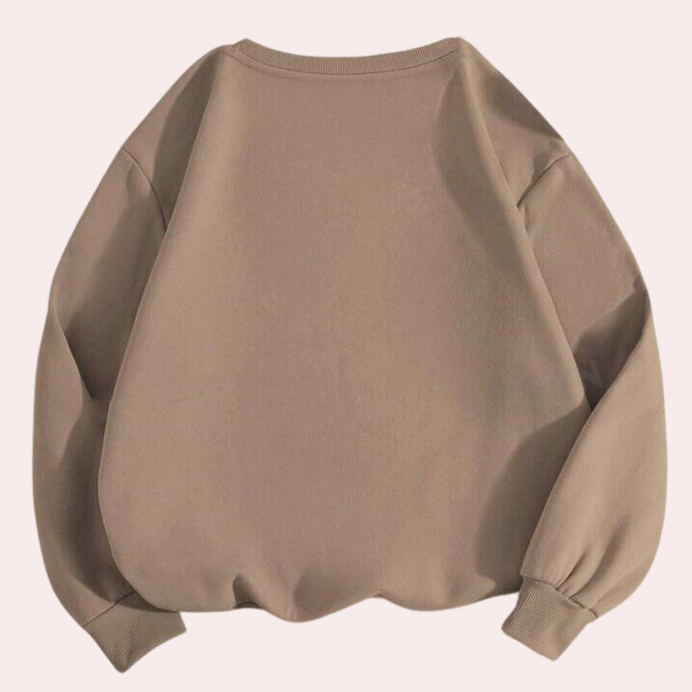 Stylischer Oversize-Sweater | Modernes Print-Design | Lässiger Look