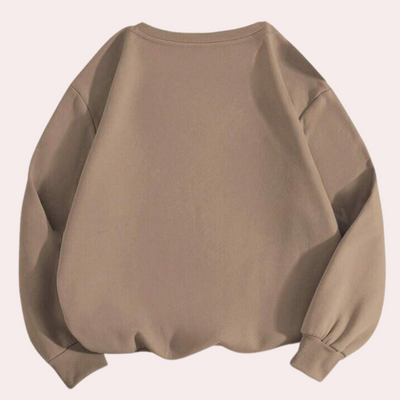 Stylischer Oversize-Sweater | Modernes Print-Design | Lässiger Look