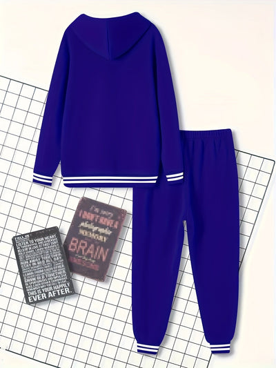 Casual Hoodie Und Hose Trainingsanzug Für Herren | Perfekt Für Freizeit-Tage