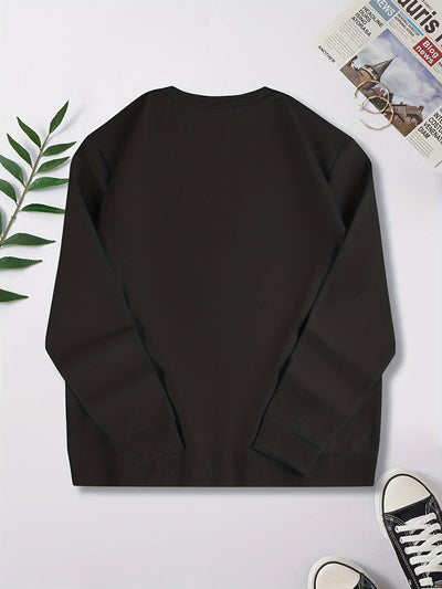 Stylischer Baumwolle Sweatshirt für Männer | Perfekt für den Alltag
