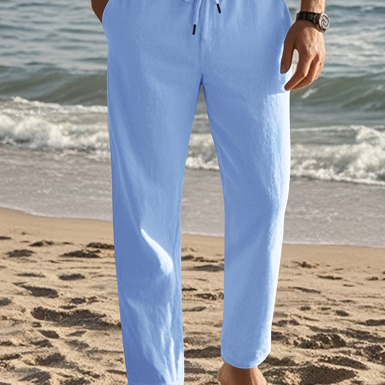 Struktur & Stil – Leichte Leinenhose