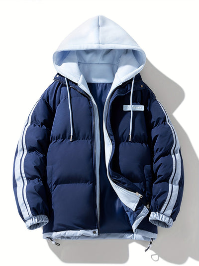 Winddichte thermisch isolierte Ski Winterjacke mit Kapuze und Taschen für Damen | Perfekt für Outdoor-Aktivitäten