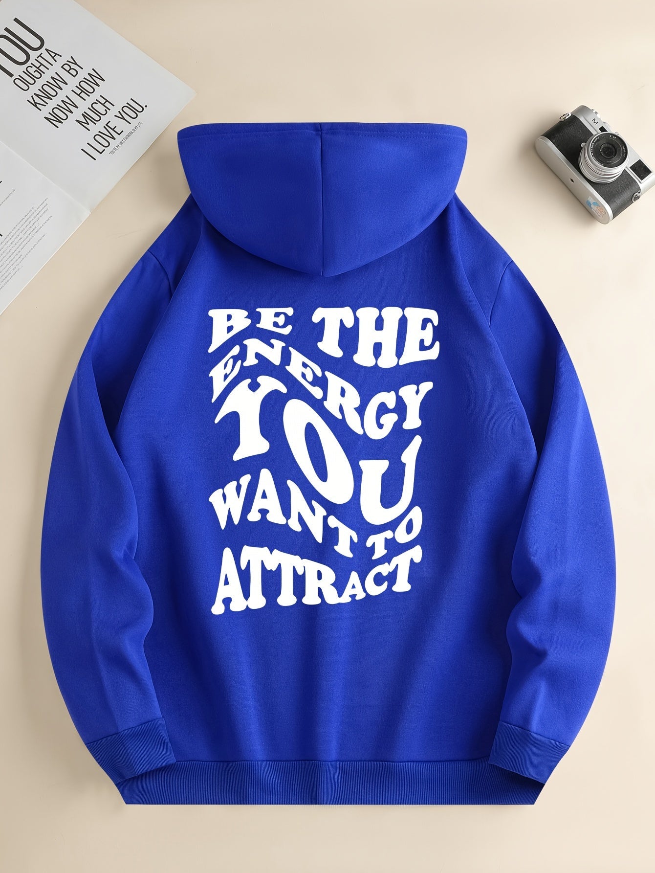 Eleganter Pullover-Hoody mit Backprint und Kapuze für Women | Perfekt für lässige Tage