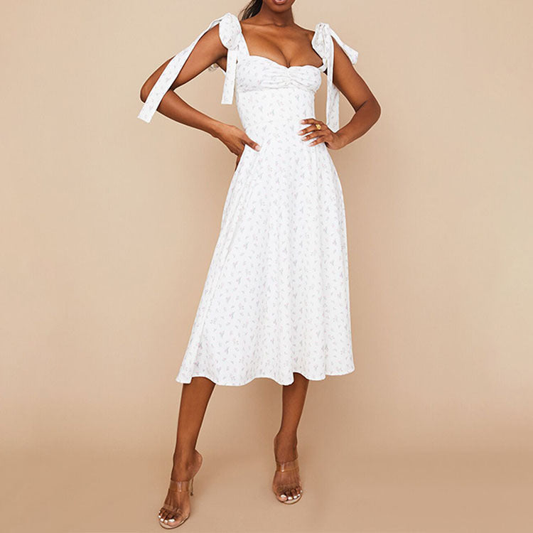 Vina - Damen Leichtes Sommer Freizeitkleid