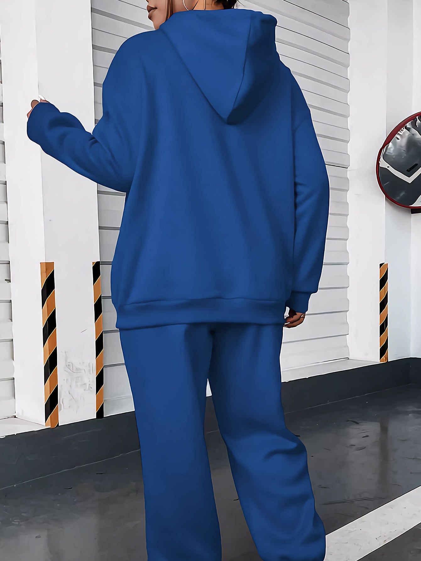 Stilvoller Kapuzenpullover & Jogginghose Mit Kordelzug Für Damen | Ideal für Herbst/Winter
