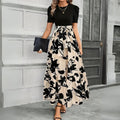 Floral Beige Noir