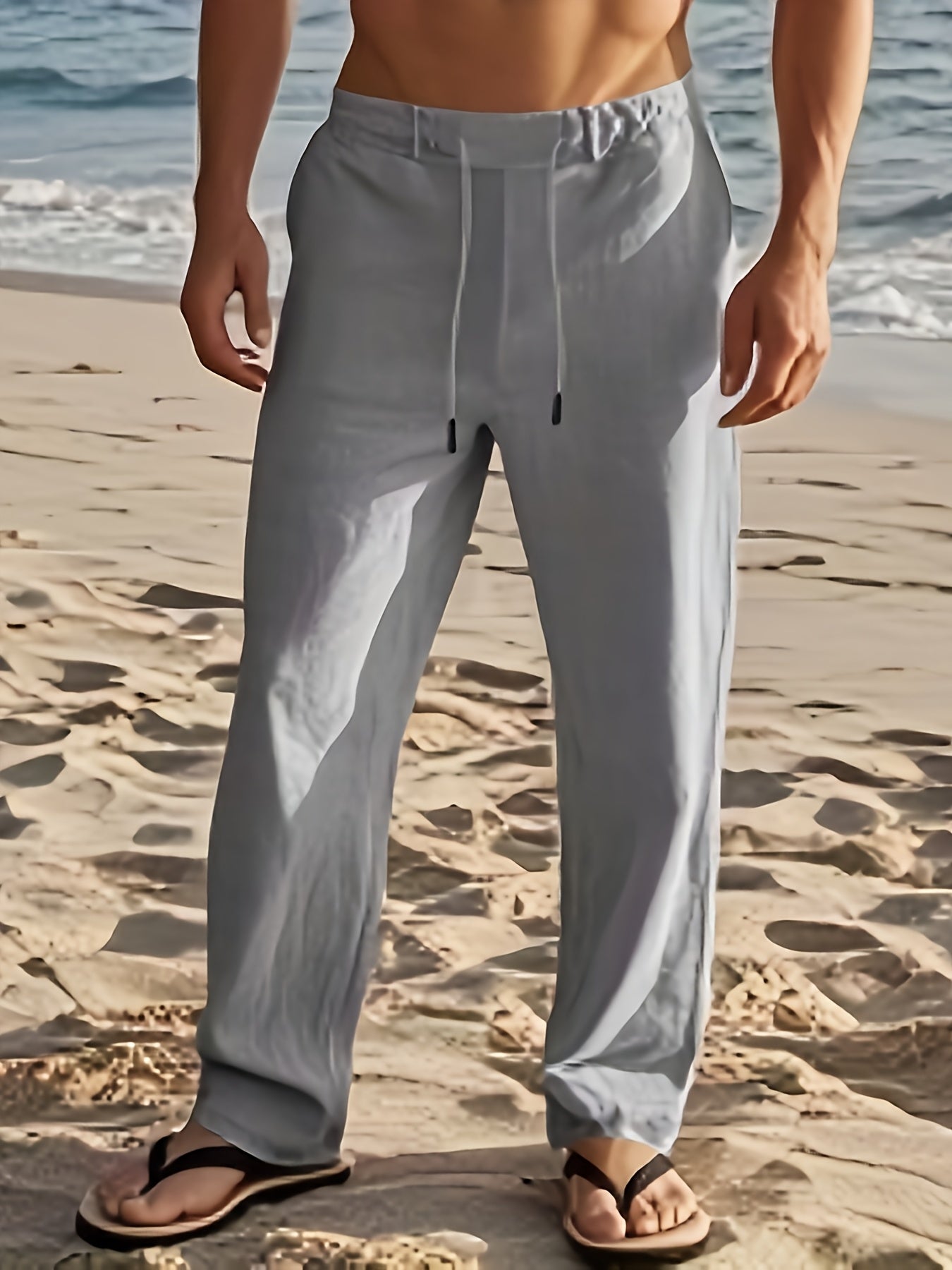 Struktur & Stil – Leichte Leinenhose