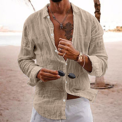 Strandhemd Madrid Herren