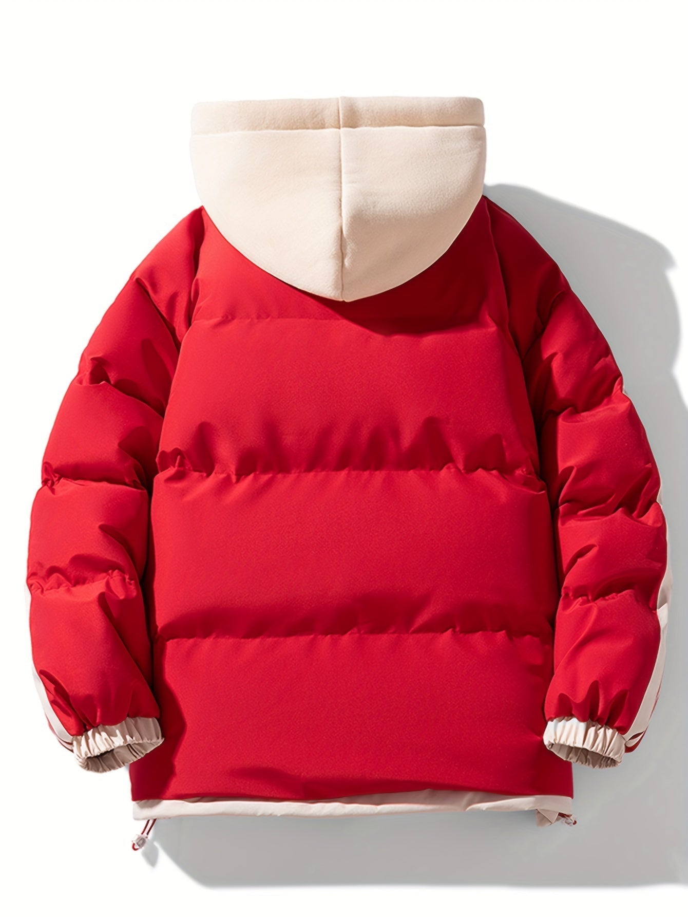 Warme lässige Puffer-Winterjacke mit Kapuze für Damen | Perfekt für Outdoor-Aktivitäten