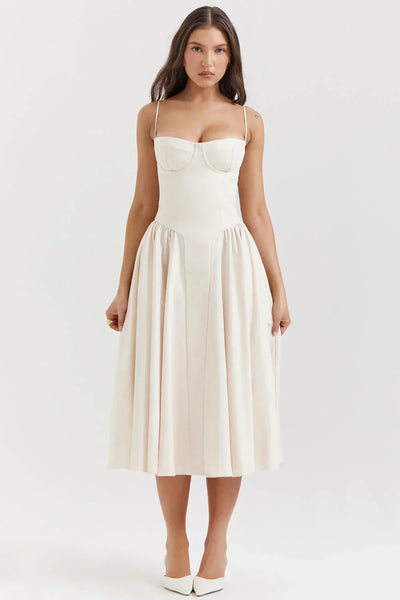 Zaniyah™ | Retro Midi Kleid