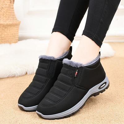 Winterschuhe Damen | Knöchelhoch Slip On Flach