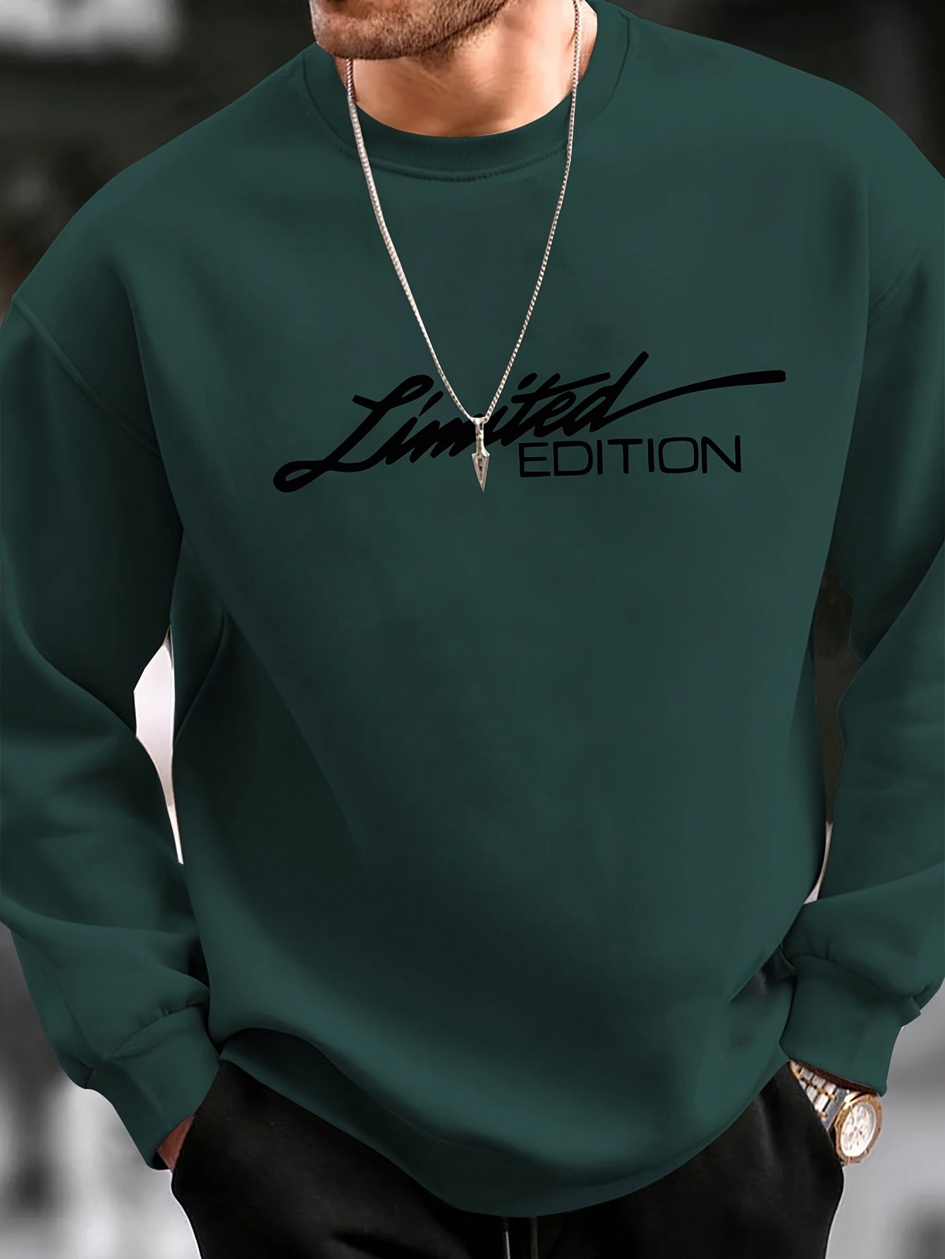 Stylischer Baumwolle Sweatshirt für Männer | Perfekt für den Alltag