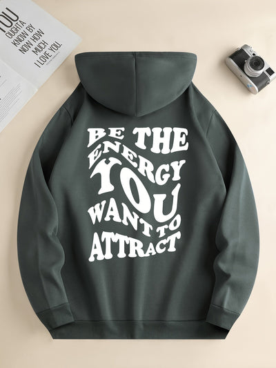 Eleganter Pullover-Hoody mit Backprint und Kapuze für Women | Perfekt für lässige Tage