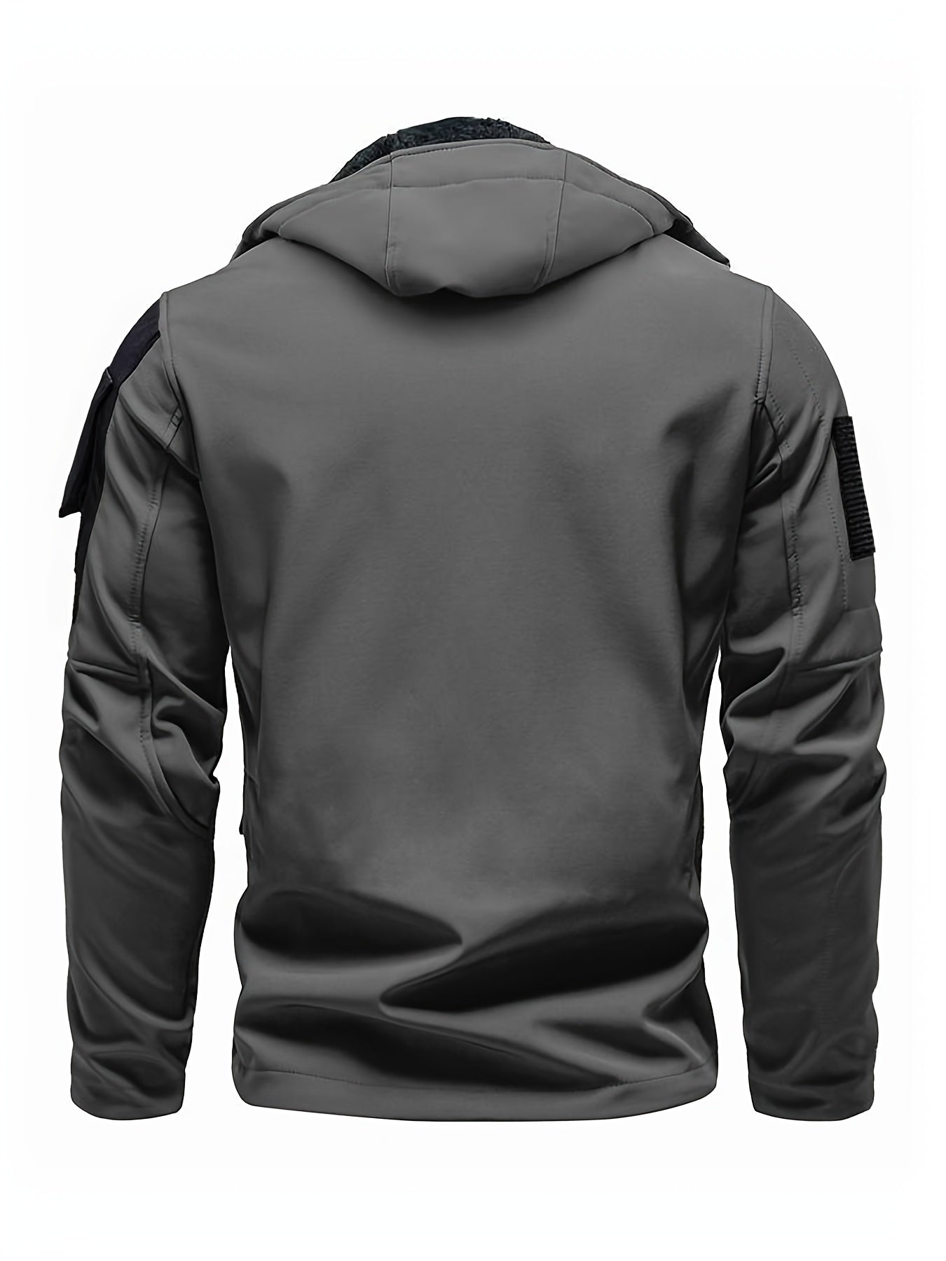 Taktische Kapuzen-Outdoorjacke Wasserdicht Winddicht Isoliert Für Herren | Perfekt für Outdoor-Aktivitäten