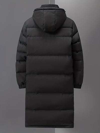 Stilvolle Schwarze Lange Winter Parkajacke Für Damen | Ideal für Winter