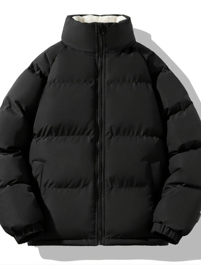 Warme Volle Reißverschluss Gepolsterte Winter Jacke Für Herren | Perfekt für Outdoor-Aktivitäten