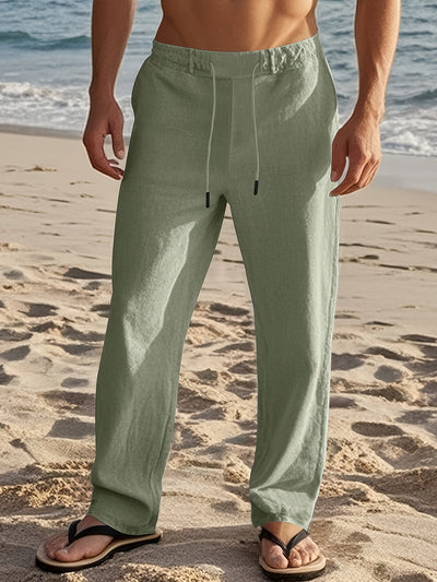 Struktur & Stil – Leichte Leinenhose