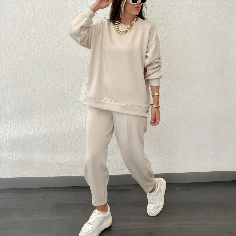 Lässiger Retro-Oversize-Trainings- & Jogginganzug für Damen | Perfekt für lässige Tage