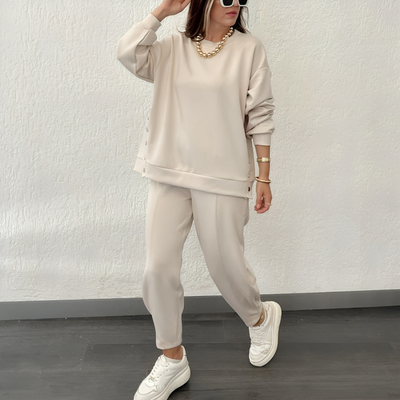 Lässiger Retro-Oversize-Trainings- & Jogginganzug für Damen | Perfekt für lässige Tage