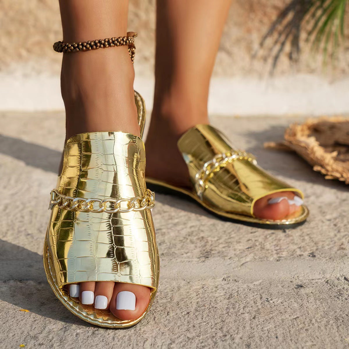 BeachEase™ – Sommerliche Damen Sandalen für stilvollen Strandkomfort
