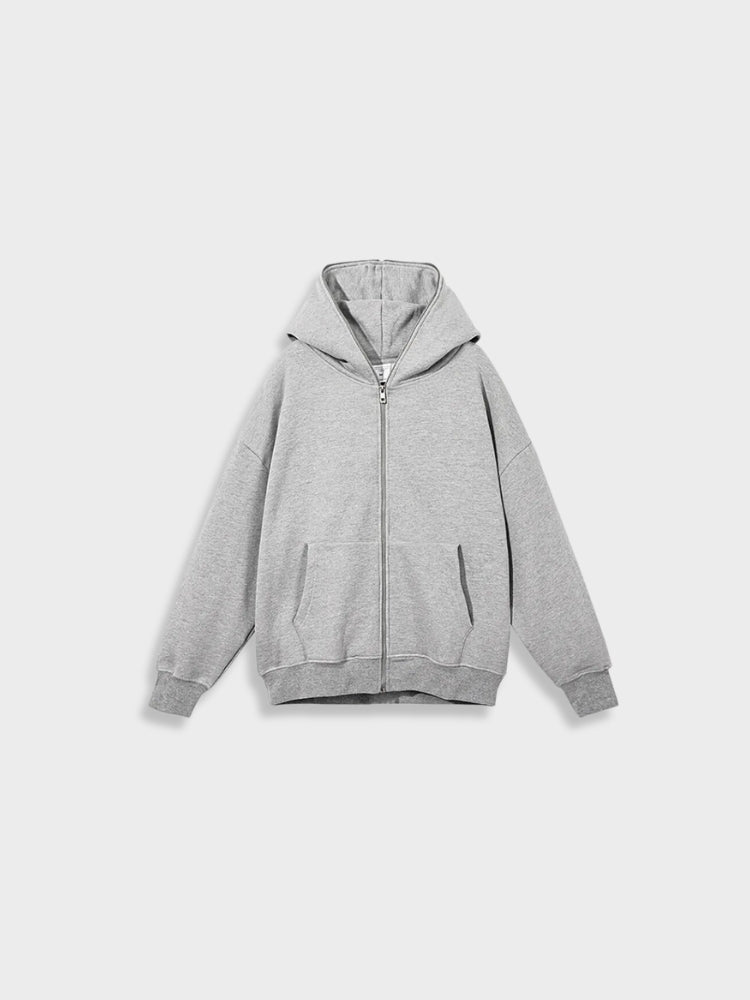 Warme Baumwolle Reißverschluss Hoodie Für Herren | Perfekt für Casual Days