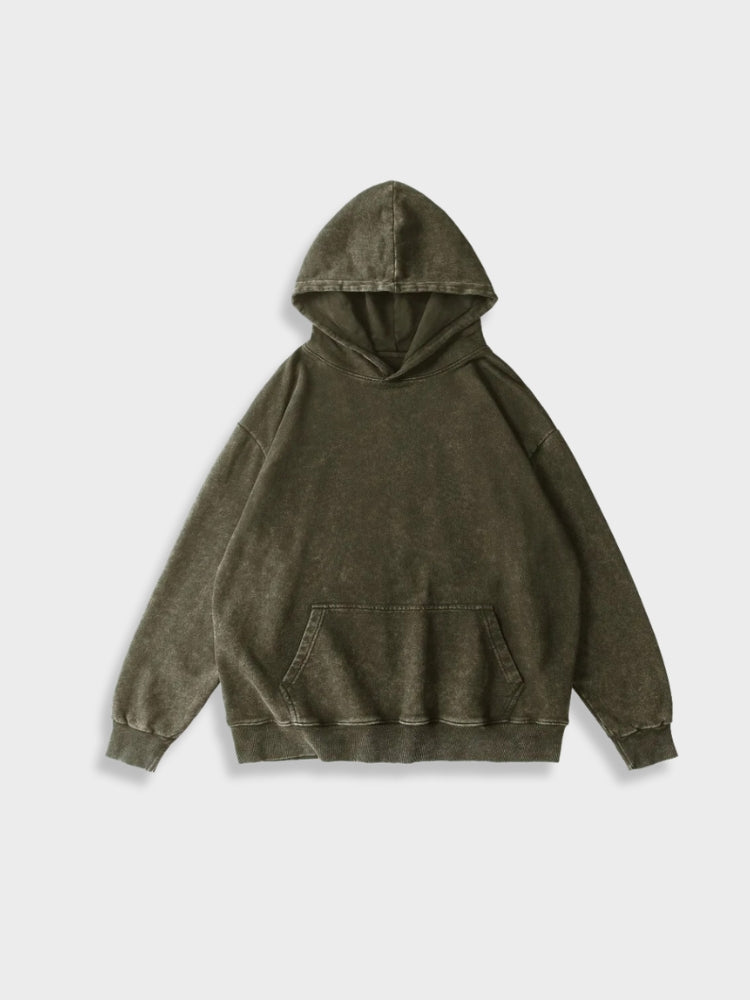 Warme Retro Stil Hoodie Mit Tasche Für Herren | Perfekt für Casual Tage