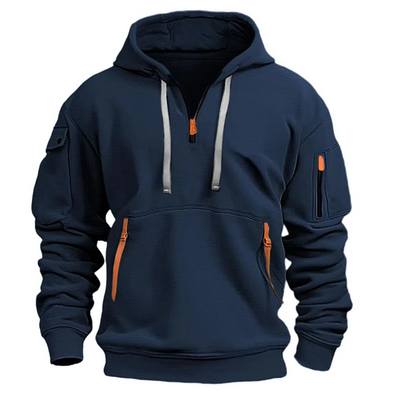 Kapuzenpulli mit mehreren Taschen für Männer