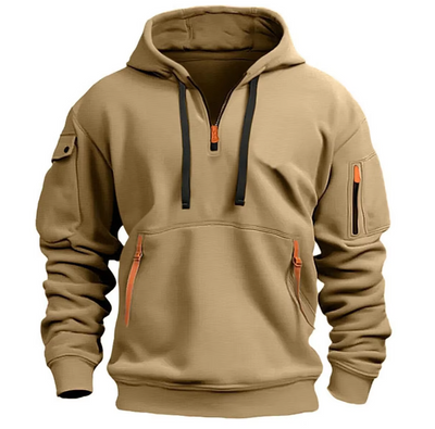 Kapuzenpulli mit mehreren Taschen für Männer