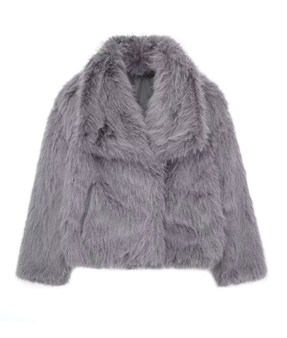 Elegante Damen Pelzjacke für stilvolle Winterlooks