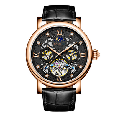van Baerle® - Geschäftliches Lederarmbanduhren