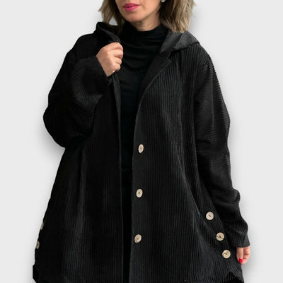 Corvianne – Lässige Kapuzenjacke
