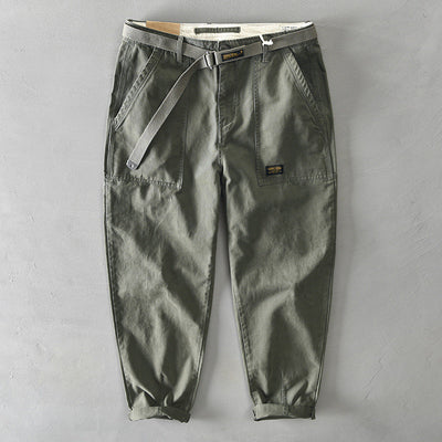Cargohose mit Gürtel | Lässiger Schnitt | Funktionale Details
