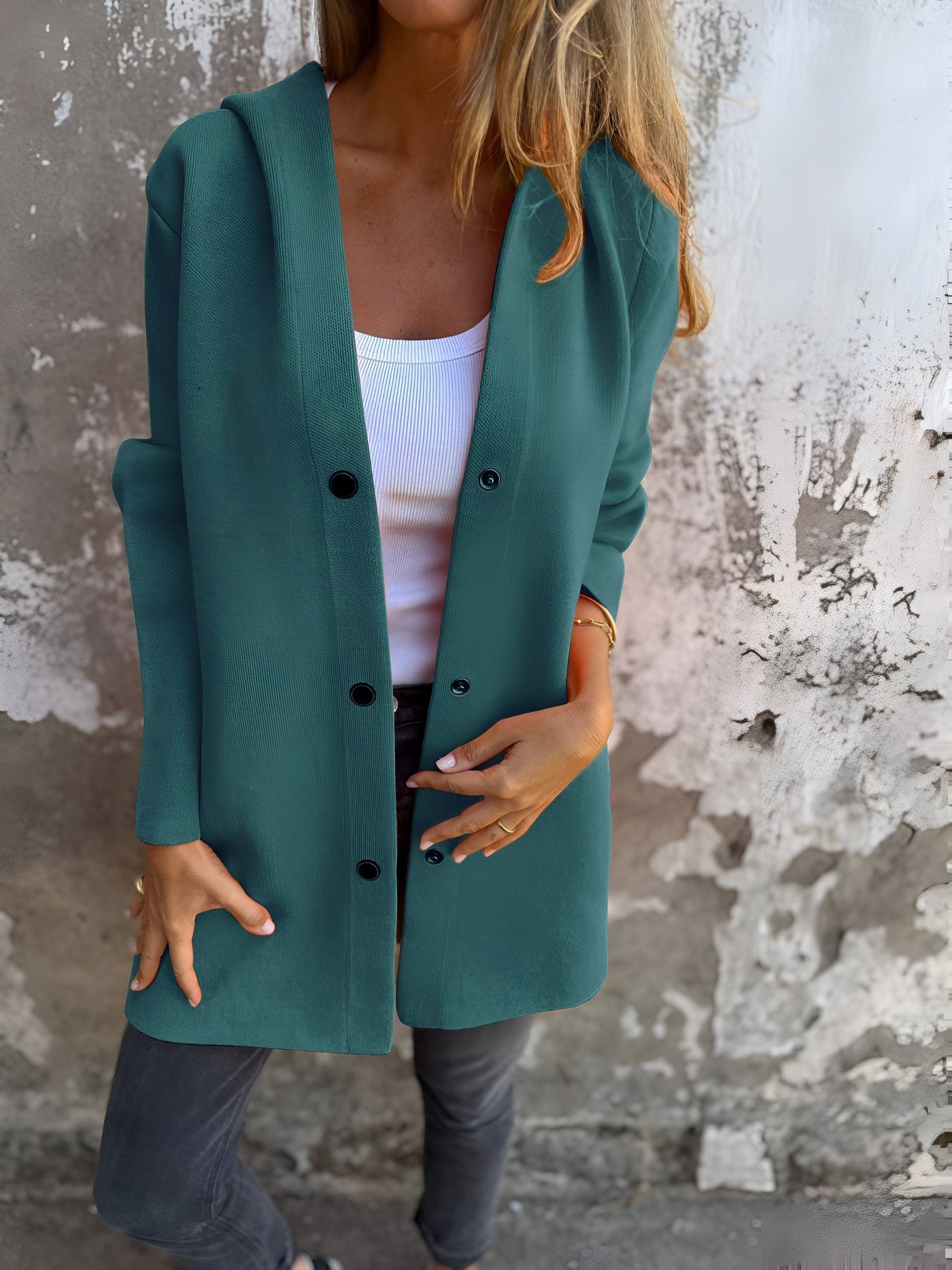 Comfi | stilvolle lässige Hoodie-Jacke