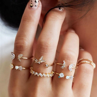 Einzigartiges Premium-Paket von 8 bis 12 Ringen