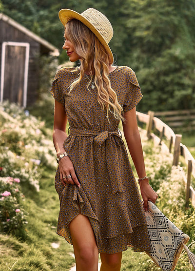 Laura™ - Ibiza Kleid mit Druck