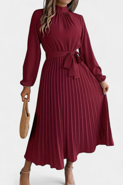 Theresa - Hochkragen-Kleid
