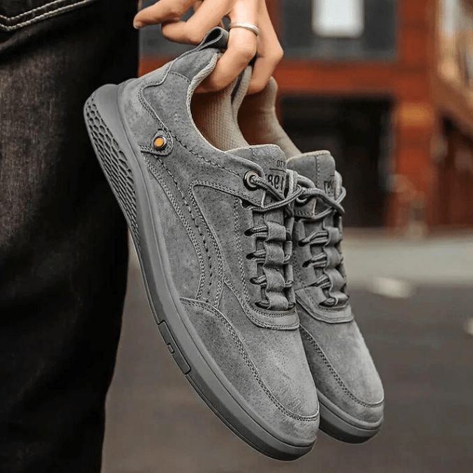 Fudus | Herren Sneakers Italienische Wildleder Sneakers Lässig Und Komfortabel