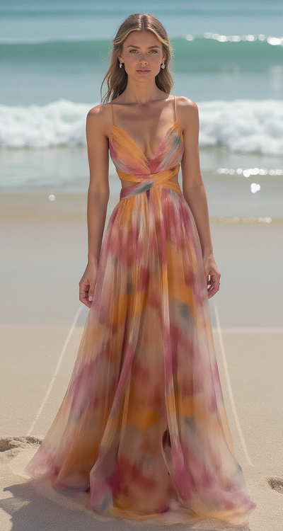 Lumeline™ – Elegantes Damen Hochzeitsgastkleid mit Verstellbarer Schnürung