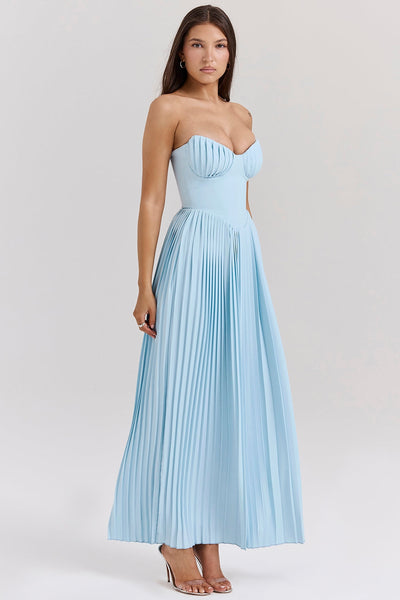 Charmia™ – Elegantes schulterfreies Abendkleid mit glamourösem Flair