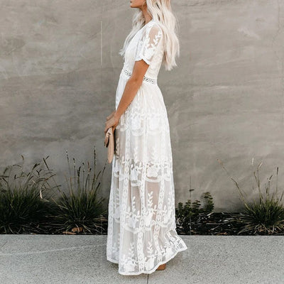 Aniek™ - Maxi Kanten Ibiza Kleid