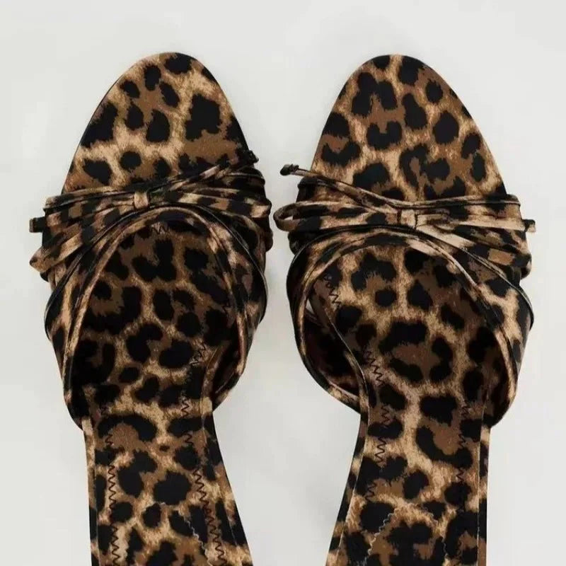 Alena Slip-On-Sandalen mit Schleife