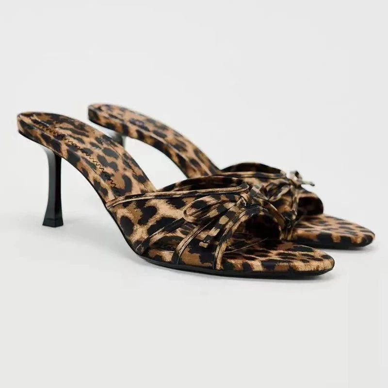 Alena Slip-On-Sandalen mit Schleife