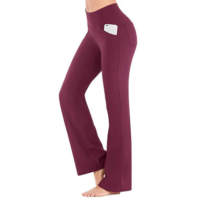Amethyst Schlaghose mit hoher Taille