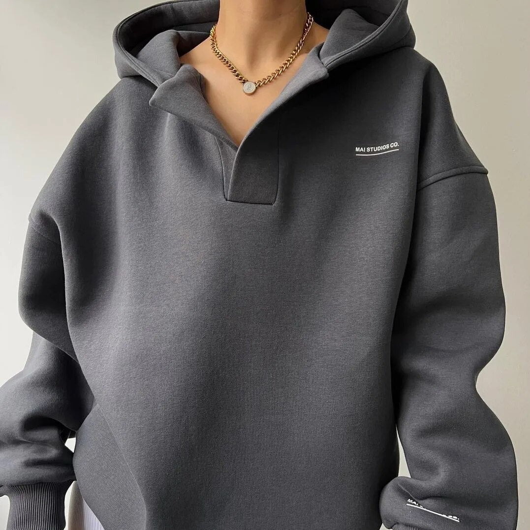 Ashanti Übergroßer Kapuzenpullover