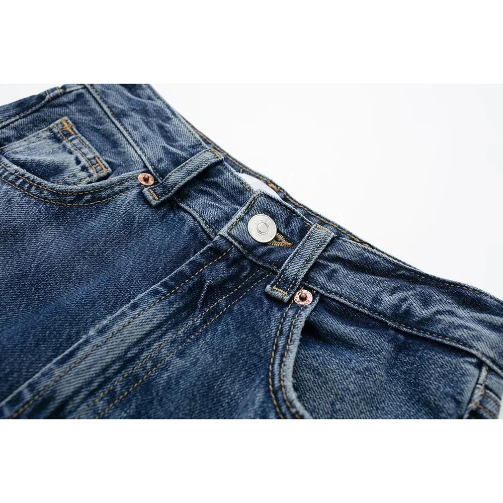 Blytthe-Jeans mit geradem Bein